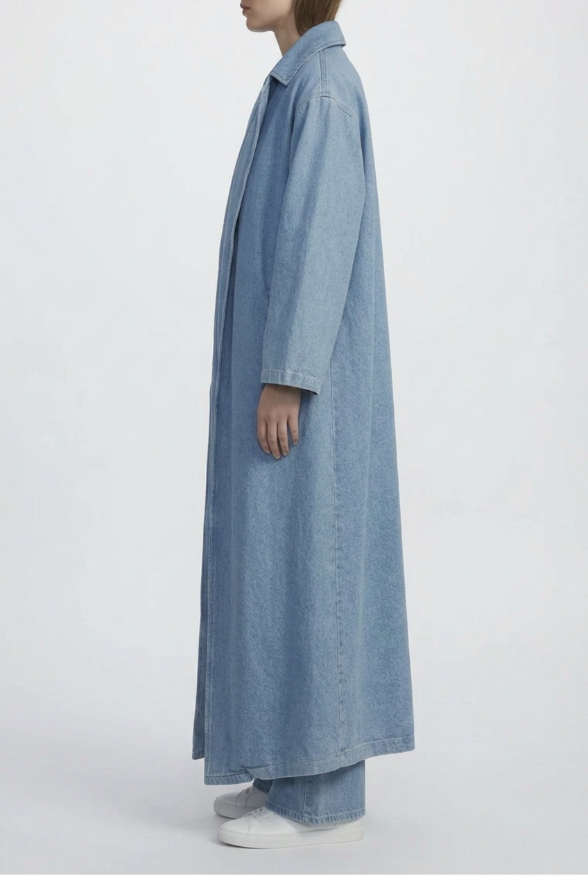Denim Abaya Jacket