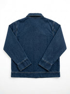V-Neck Pullover Denim Shirt