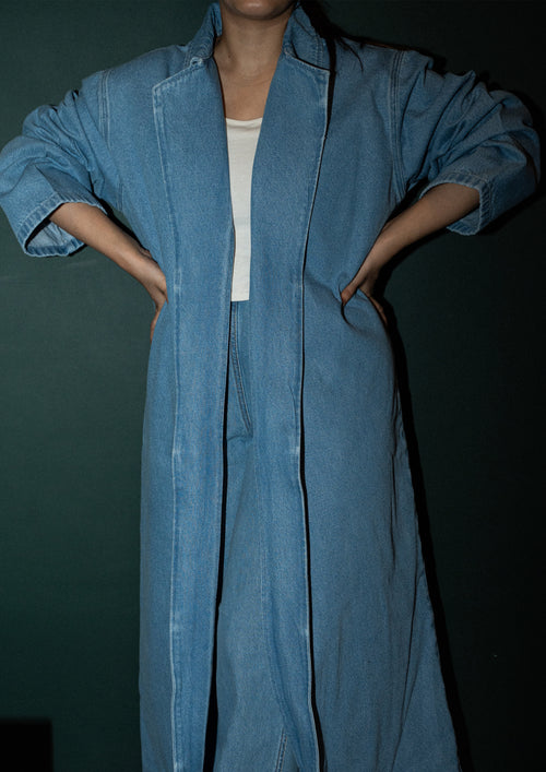 Denim Abaya Jacket